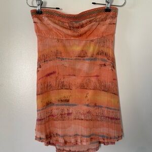 FREE PEOPLE FLOWY TUBE TOP XS USED